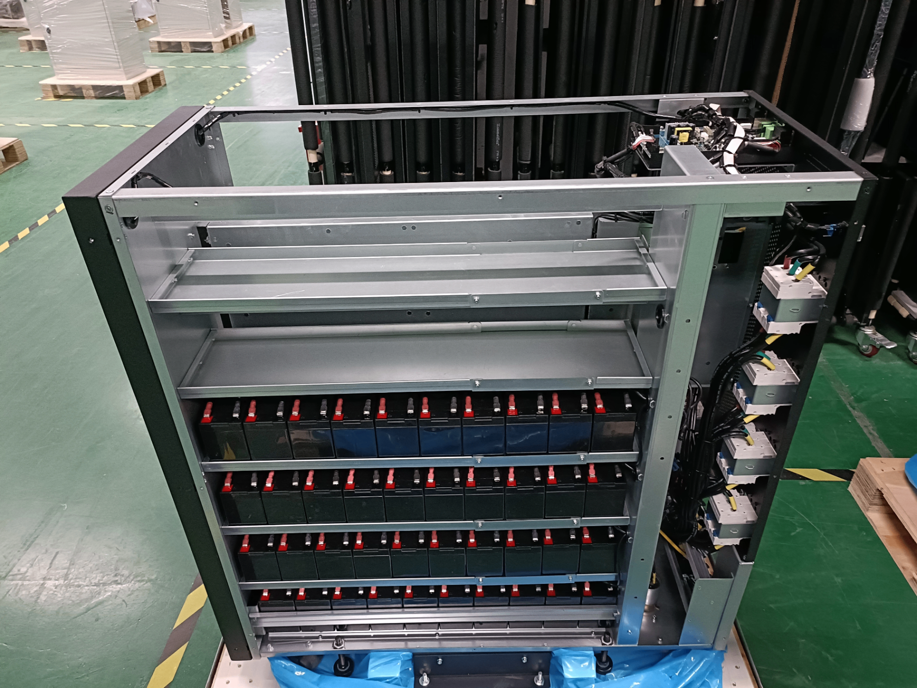 Custom UPS Battery Cabinet Assembly — In-House Build